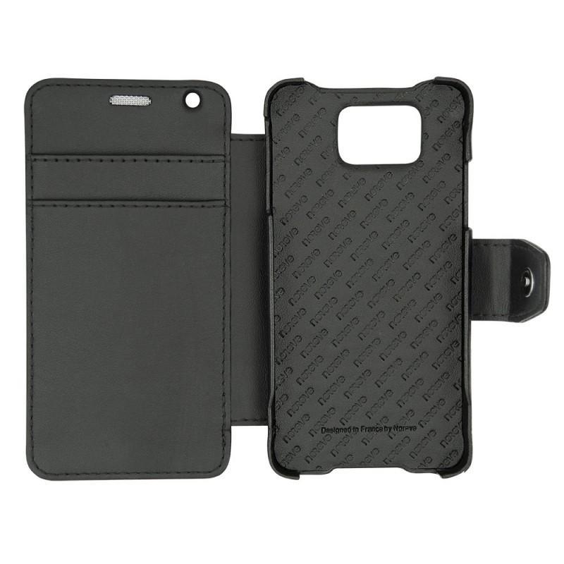 Capa em pele Samsung Galaxy Alpha 