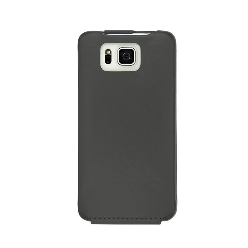 Funda de piel Samsung Galaxy Alpha 
