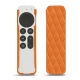 Custodia Apple Siri Remote (2021) - Orange - Couture ( Nappa - Pantone 1495U ) 