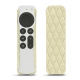 Funda para Apple Siri Remote (2021) - Ivoire - Couture ( Sleek P C12 - White ) 