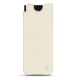 Capa em pele Samsung Galaxy Z Fold3 - Blanc (  Nappa - White ) 