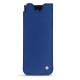 Samsung Galaxy Z Fold3 leather pouch - Bleu océan ( Nappa - Pantone 293C ) 