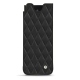 Samsung Galaxy Z Fold3 leather pouch - Noir - Couture ( Nappa - Black ) 