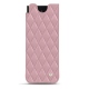 Capa em pele Samsung Galaxy Z Fold3 - Rose - Couture ( Nappa - Pantone 2365C ) 