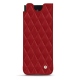 Pochette cuir Samsung Galaxy Z Fold3 - Rouge - Couture ( Nappa - Pantone 199C ) 