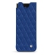 硬质真皮保护套 Samsung Galaxy Z Fold3 - Bleu océan - Couture ( Nappa - Pantone 293C ) 