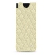 硬质真皮保护套 Samsung Galaxy Z Fold3 - Ivoire - Couture ( Sleek P C12 - White ) 