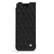 Pochette cuir Samsung Galaxy Z Fold3 - Ebène - Couture ( Sleek P C12 - Black ) 