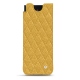 Pochette cuir Samsung Galaxy Z Fold3 - Mimosa - Couture ( Pantone 141C ) 