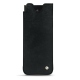 Lederschutzhülle Samsung Galaxy Z Fold3 - Dark vintage ( Roughtcut - Black#5256 ) 