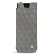 Capa em pele Samsung Galaxy Z Fold3 - Acier vintage - Couture