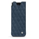 Pochette cuir Samsung Galaxy Z Fold3 - Jean vintage - Couture