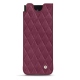 Custodia in pelle Samsung Galaxy Z Fold3 - Prune vintage - Couture