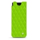 硬质真皮保护套 Samsung Galaxy Z Fold3 - Vert fluo - Couture