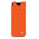 硬质真皮保护套 Samsung Galaxy Z Fold3 - Orange fluo - Couture
