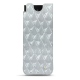 硬质真皮保护套 Samsung Galaxy Z Fold3 - Platinium - Couture