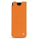 Capa em pele Samsung Galaxy Z Fold3 - Abaca arancio