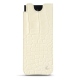 Pochette cuir Samsung Galaxy Z Fold3 - Crocodile milk