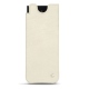 Capa em pele Samsung Galaxy Z Fold3 - Blanc escumo