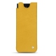 Pochette cuir Samsung Galaxy Z Fold3 - Jaune soulèu