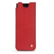 Samsung Galaxy Z Fold3 leather pouch - Rouge troupelenc