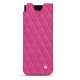 Samsung Galaxy Z Fold3 leather pouch - Rose BB - Couture