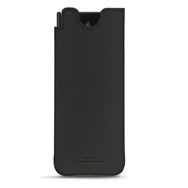 Samsung Galaxy Z Fold3 leather pouch - Noir PU