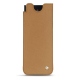 Capa em pele Samsung Galaxy Z Fold3 - Beige Veggie