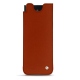 Samsung Galaxy Z Fold3 leather pouch - Orange Veggie