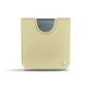 Custodia in pelle Samsung Galaxy Z Flip3 - Beige ( Nappa - Pantone 7502C ) 