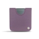 Samsung Galaxy Z Flip3 leather pouch - Lilas ( Nappa - Pantone 2645U ) 