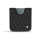 Funda de piel Samsung Galaxy Z Flip3 - Noir - Couture ( Nappa - Black ) 