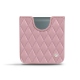 Lederschutzhülle Samsung Galaxy Z Flip3 - Rose - Couture ( Nappa - Pantone 2365C ) 