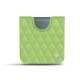 Custodia in pelle Samsung Galaxy Z Flip3 - Vert olive - Couture ( Nappa - Pantone 578U ) 