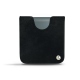 Pochette cuir Samsung Galaxy Z Flip3 - Dark vintage ( Roughtcut - Black#5256 ) 