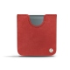 Samsung Galaxy Z Flip3 leather pouch - Cerise vintage ( Pantone 185C ) 