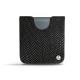 Lederschutzhülle Samsung Galaxy Z Flip3 - Serpent nero