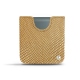 Pochette cuir Samsung Galaxy Z Flip3 - Serpent sabbia