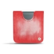 Samsung Galaxy Z Flip3 leather pouch - Rose Patine