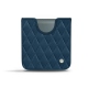 Pochette cuir Samsung Galaxy Z Flip3 - Blu mediterran - Couture