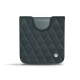 Funda de piel Samsung Galaxy Z Flip3 - Blu marino - Couture
