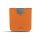 Samsung Galaxy Z Flip3 leather pouch - Orange PU