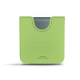 Lederschutzhülle Samsung Galaxy Z Flip3 - Vert olive PU