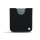 Pochette cuir Samsung Galaxy Z Flip3 - Noir élégant