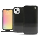Lederschutzhülle Apple iPhone 13 mini - Onyx ( Black ) 