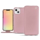 Apple iPhone 13 mini leather case - Rose ( Nappa - Pantone 2365C ) 