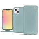Lederschutzhülle Apple iPhone 13 mini - Bleu ciel ( Nappa - Pantone 277C ) 