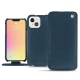 Lederschutzhülle Apple iPhone 13 mini - Indigo ( Pantone 303U ) 