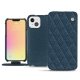 硬质真皮保护套 Apple iPhone 13 mini - Indigo - Couture ( Pantone 303U ) 