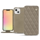 Housse cuir Apple iPhone 13 mini - Darboun sabla - Couture